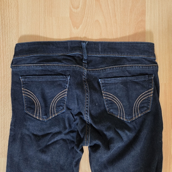 Hollister dark blue low rise skinny jeans size 5S - Picture 5 of 9